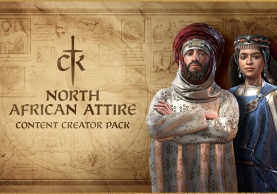 Crusader Kings III: North African Attire - Content Creator Pack EN-DE-FR-KO-RU-ZH-ES Global
