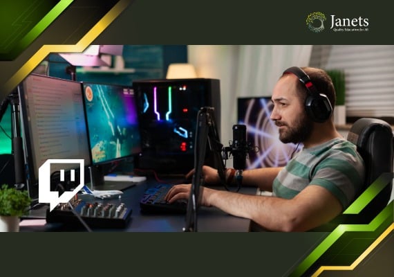 Introduction To Twitch TV Video Game Live Streaming - Janets Course  Global