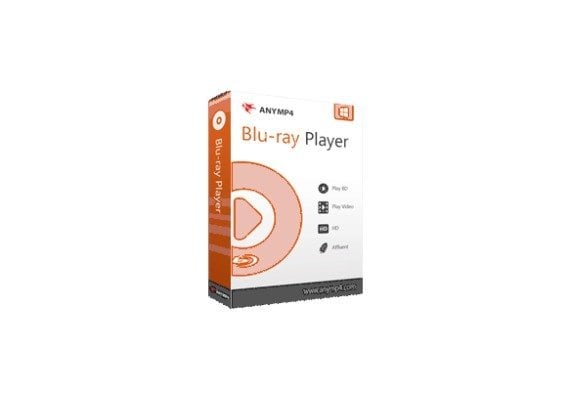 AnyMP4 Blu-ray Player 1 Year 1 PC EN-DE-FR-PT-ES Global