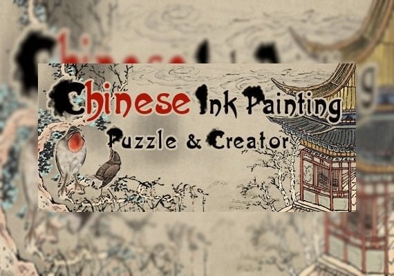 Chinese Ink Painting Puzzle & Creator EN-DE-JA-KO-RU-ZH-ES-ZH Global