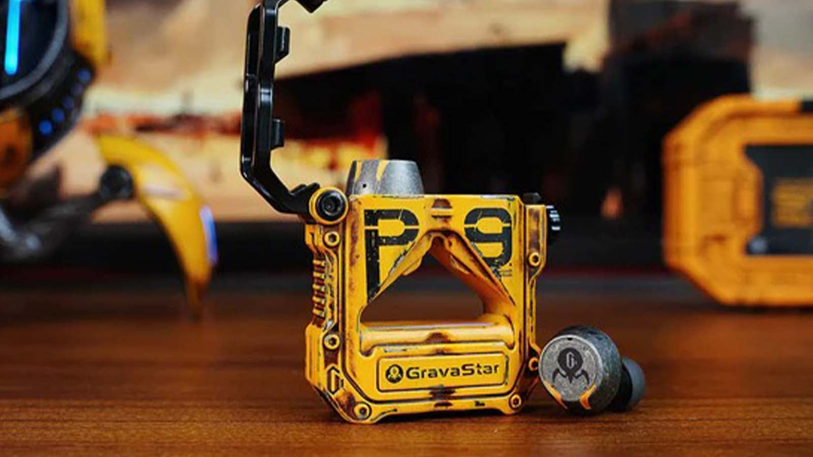 GravaStar Sirius Pro Earbuds War damaged Yellow