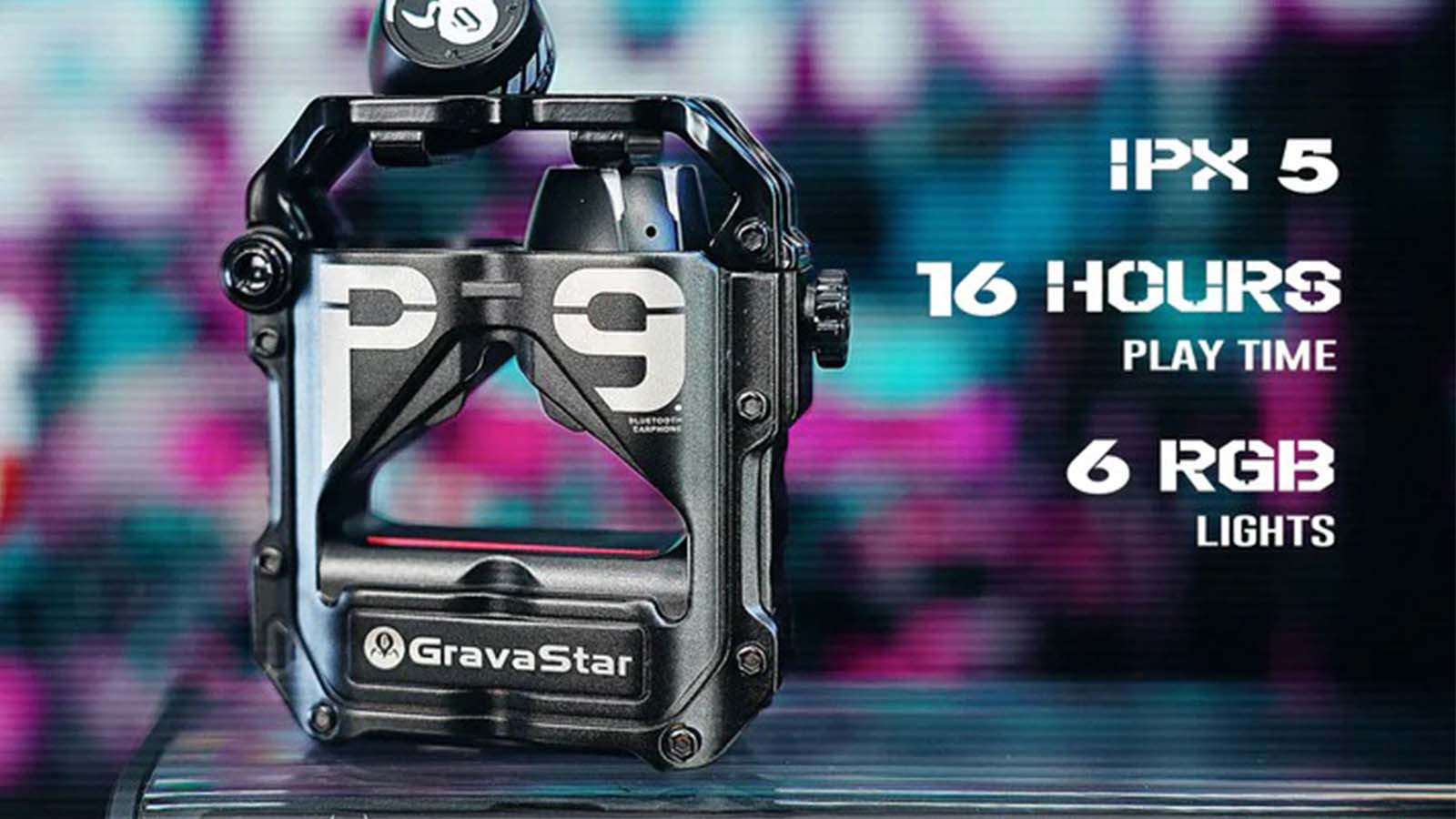 GravaStar Sirius Pro Earbuds Matte Black