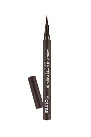 flormar Midnight Matte Eyeliner in marker matte effect color 02 Brown 1 ml
