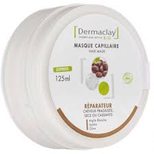 Dermaclay Organisk reparerende hårmaske 125ml