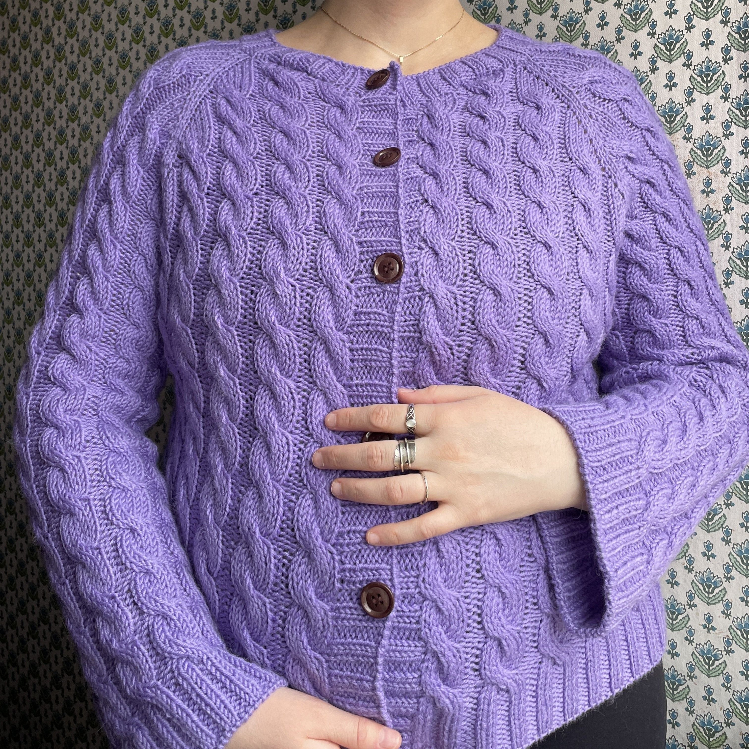 Easy Cable Cardigan