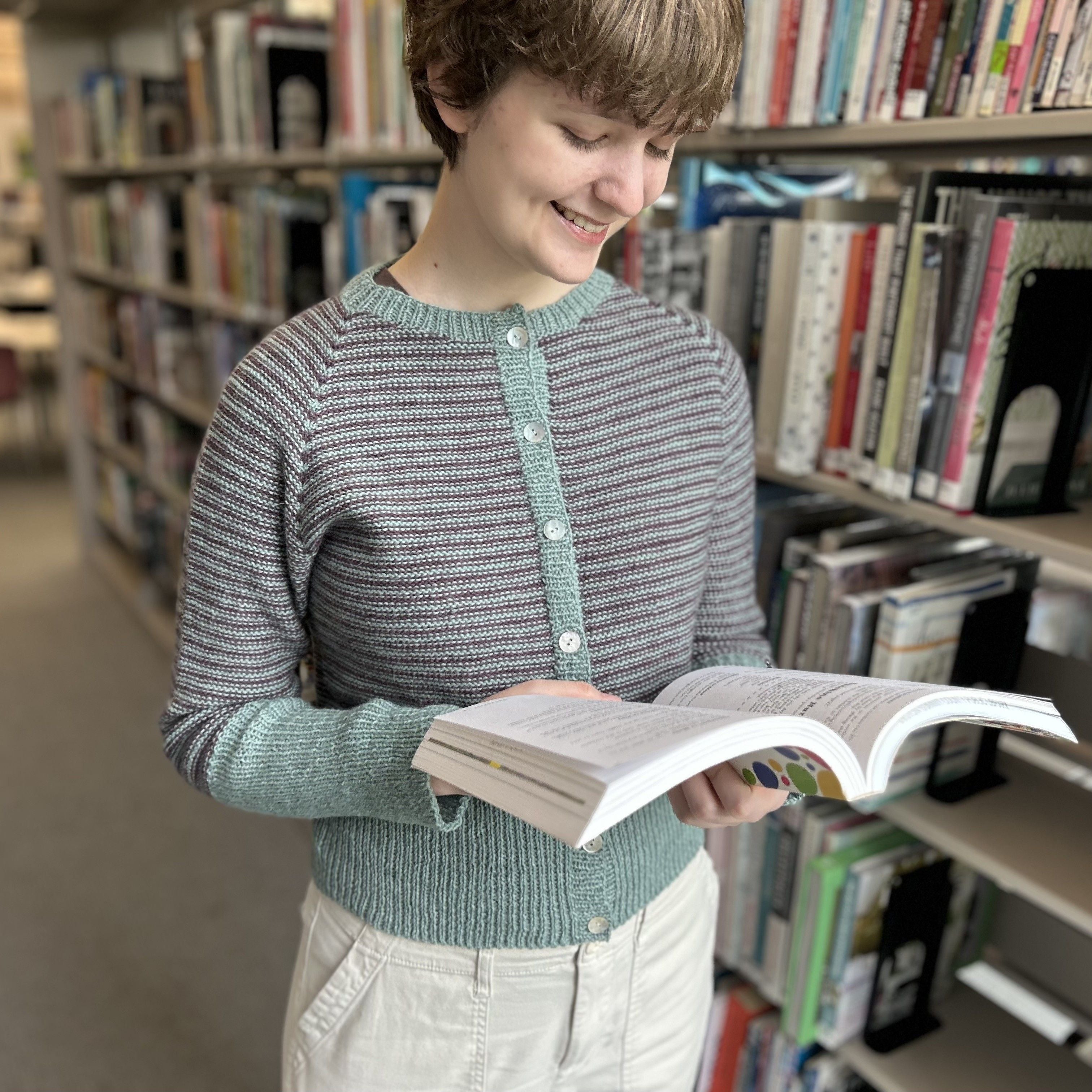 Bookends – Strickjacke