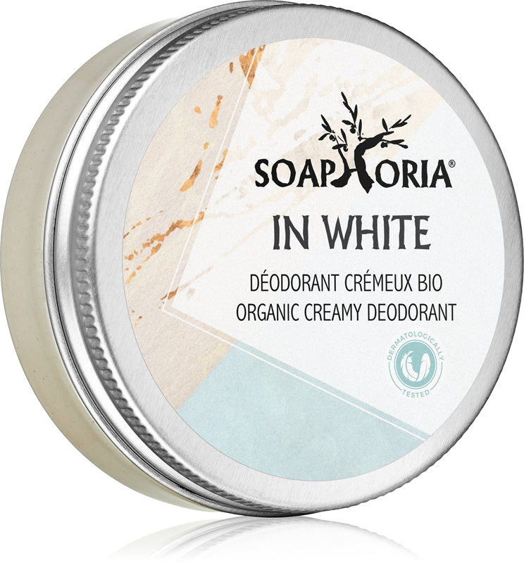 Soaphoria In White Organic økologisk kremdeodorant for kvinner 50 ml