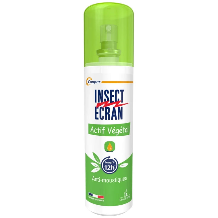 Pantalla repelente cutánea activa de insectos de origen vegetal 100ml
