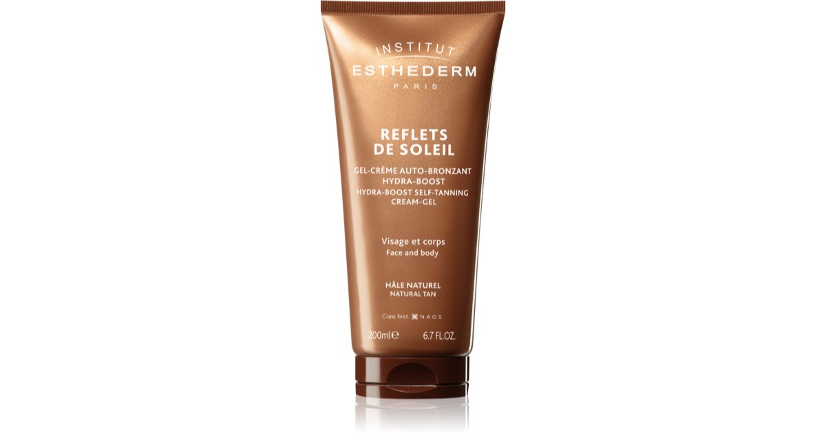 Institut esthederm Selvbruningsgel-krem Reflets de Soleil 200 ml
