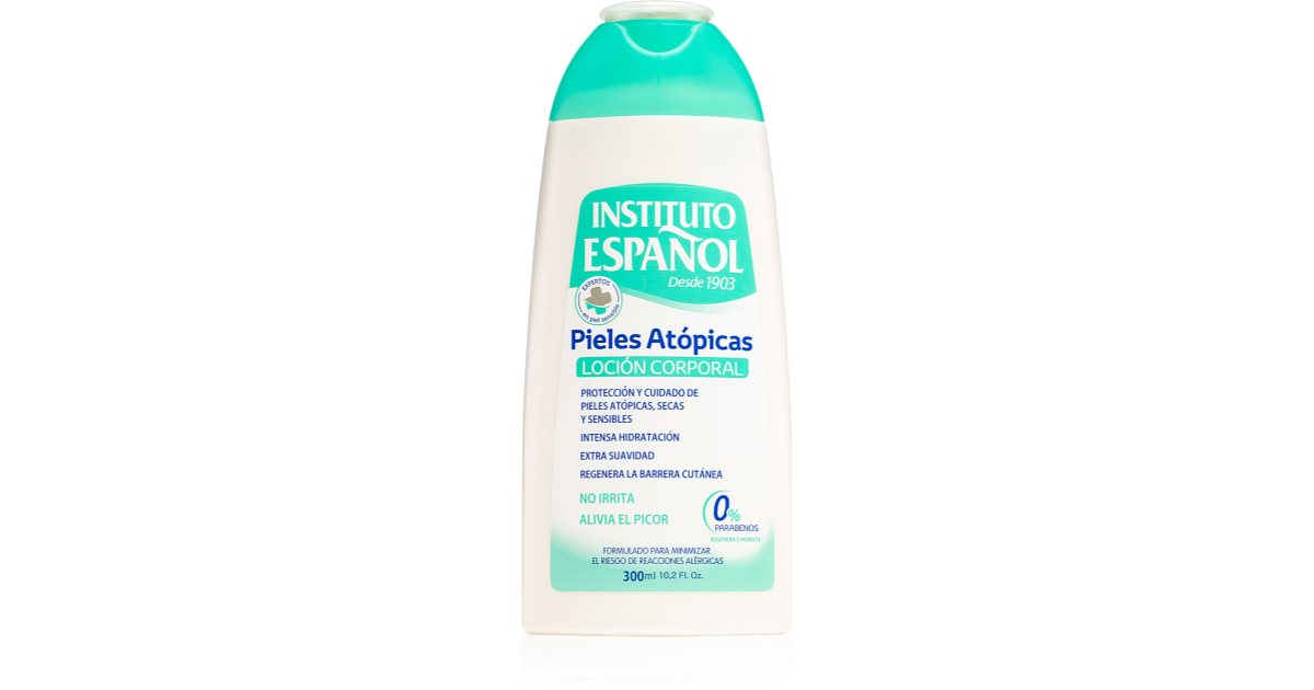 Instituto Español Kropsmælk til atopisk hud 300ml