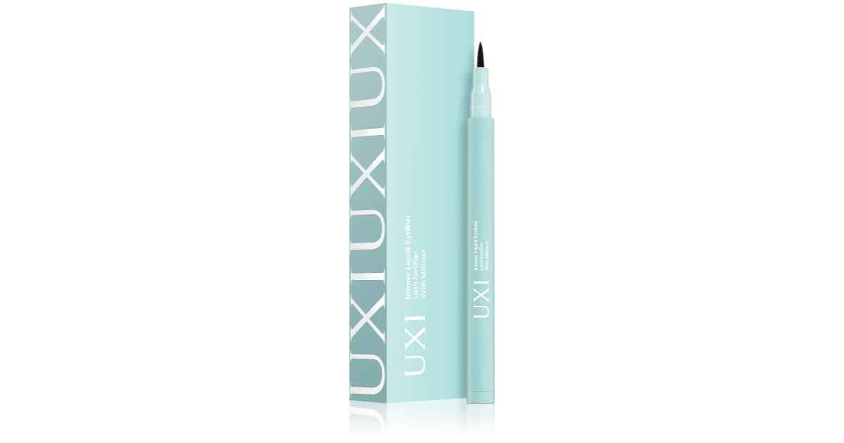 UXI BEAUTY Intens flytende eyeliner farge SVART