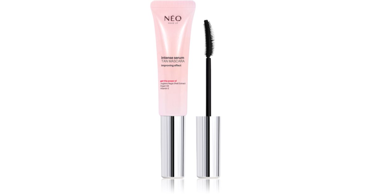 NEO MAKE UP Intensives Mascara-Serum, stärkende, regenerierende Wirkung, schwarze Farbe, 9 ml