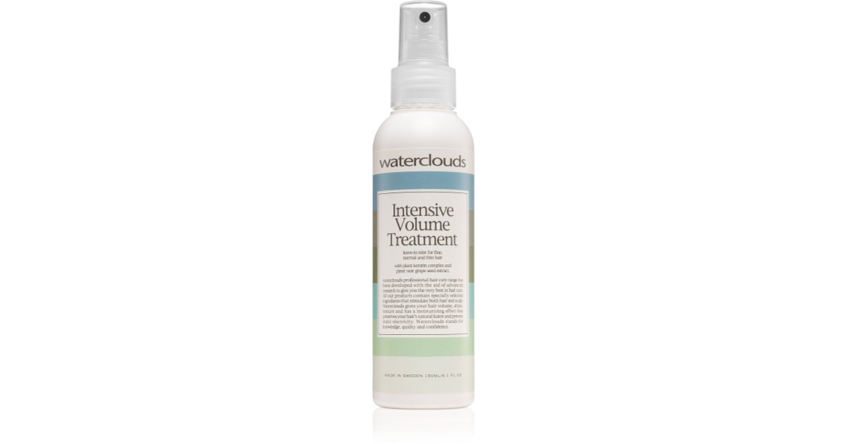 Waterclouds Intensive Volume schützende Styling-Sprühbehandlung für nährendes und feuchtigkeitsspendendes Haar 150 ml