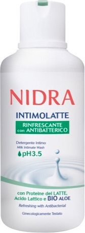Nidra Refreshing Intimate Milk with Antibacterial - Intimate Cleanser 500 Ml
