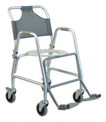 Deluxe Shower Transport Chair w- Footrests
