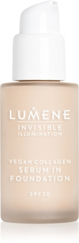 Lumene Invisible Illumination Vegan Collagen Lightweight Nourishing Foundation Serum SPF 30 00 30 ml