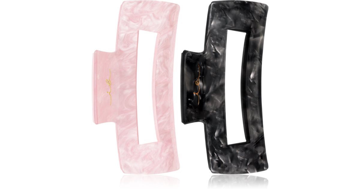 Clipstar Eclipse glänsande hårklämma L 2 st