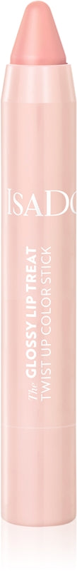 Isadora Twist Up Color Lip Gloss Moisturizing Lipstick Color 00 Clear Naken 3,3 G