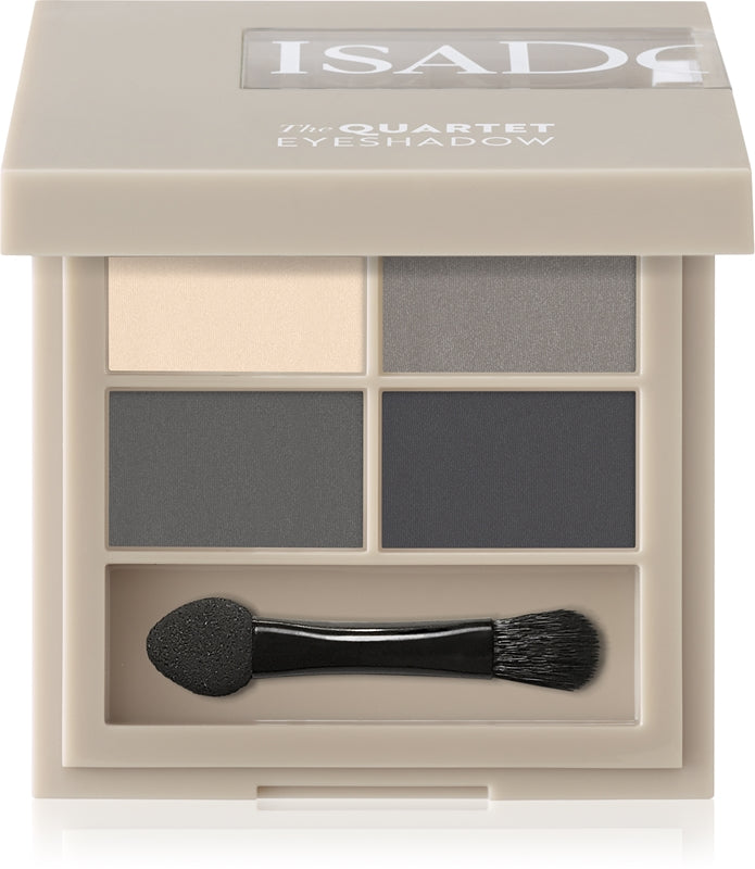 IsaDora Quartett Lidschattenpalette Farbe 03 Smoky Eyes 3,5 g