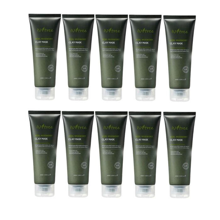 Isntree - Real Mugwort Clay Mask (10ea) Set
