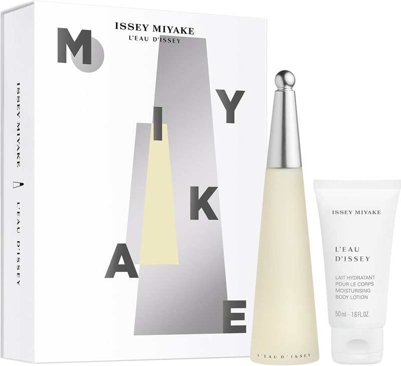 Issey miyake L'Eau D'Issey gift set EDT 50 ml body lotion and L'Eau D'Issey 75 ml