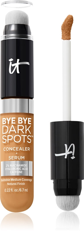 It Cosmetics Bye Dark Spots Kryjący kremowy korektor dla kobiet 42 Tan Neutral 7 Ml