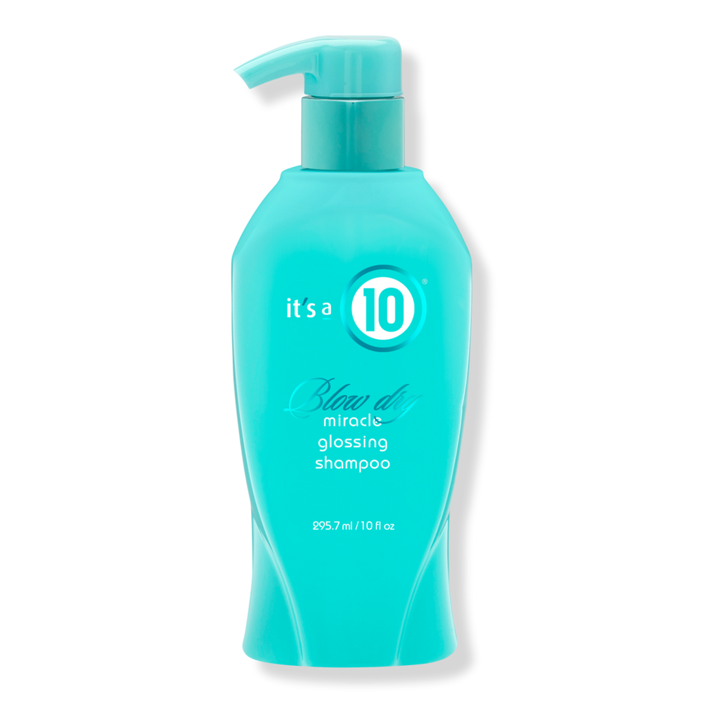 It's a 10 Miracle Shampoo Glossing for Blow Drying to Moisturize-Detangle and Shine 295.7ml