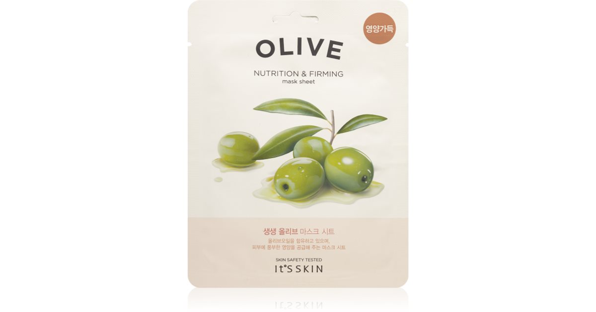 It´s Skin The Fresh Nourishing face mask in tissue with olive extract 22 g