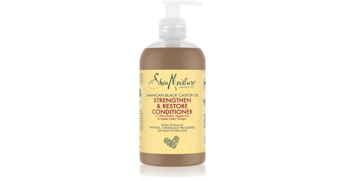 Shea Jamaican Black Castor Oil Strengthening and Regenerating Conditioner for Tired Hair and Scalp 384ml