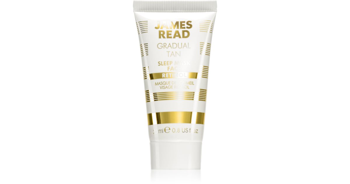 James Read Gradual Self-Tanning Night Face Mask med Retinol 25ml