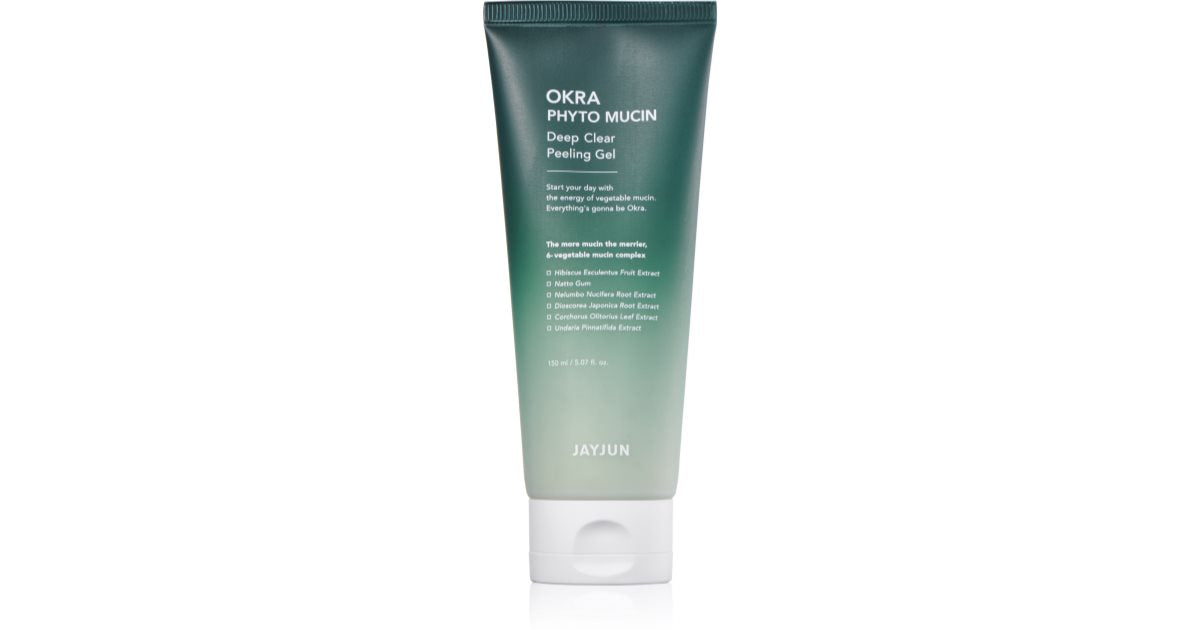Jayjun Gombo Phyto Gel nettoyant en profondeur à la mucine effet gommage 150 ml