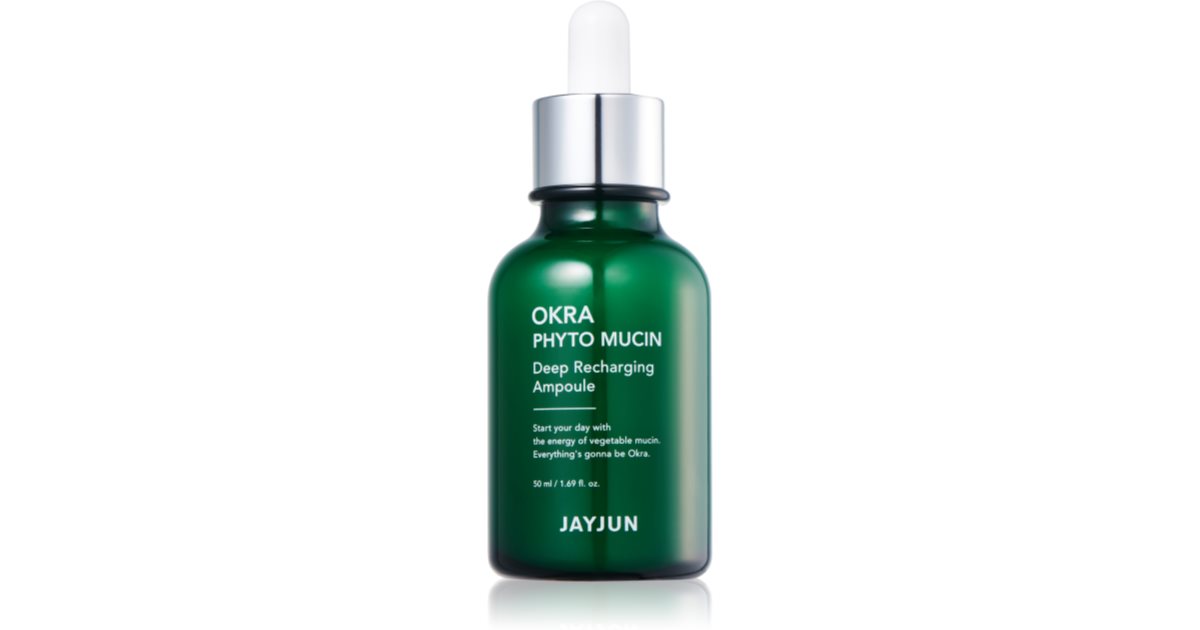 Jayjun Okra Phyto Mucin dybt nærende og fugtgivende serum 50 ml