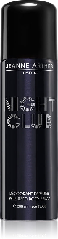 Jeanne Arthes Deodorant spray pentru club de noapte pentru bărbați 200 ml