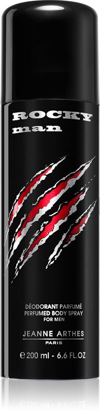 Jeanne Arthes Rocky deodorant och kroppsspray för män 200 ml