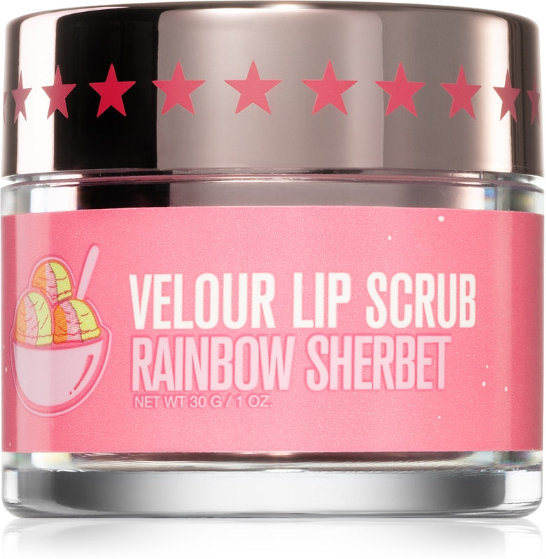 Jeffree Star Cosmetics Gommage Lèvres Velours Sucre Rainbow Sherbet 30 G