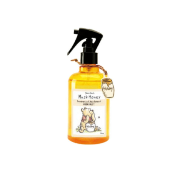 John's Blend - Disney Winnie the Pooh Room Fragrance & Deodorant Room Mist - 280ml - Musk Honey