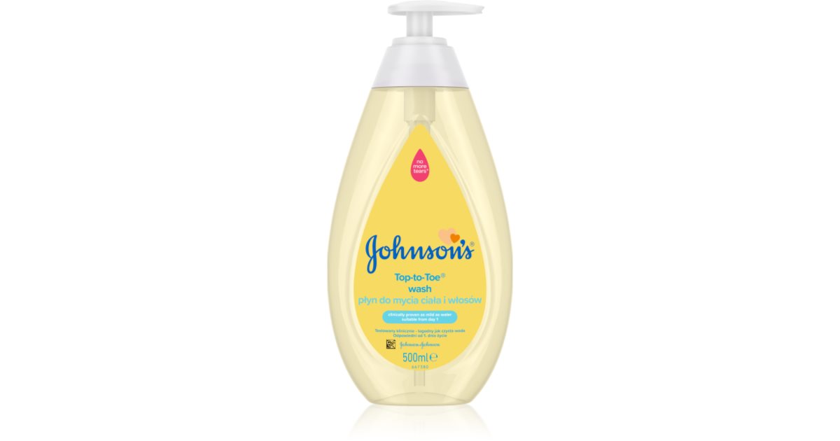 Johnson's (Top-to-Toe Cleanser) Gel 500 ml