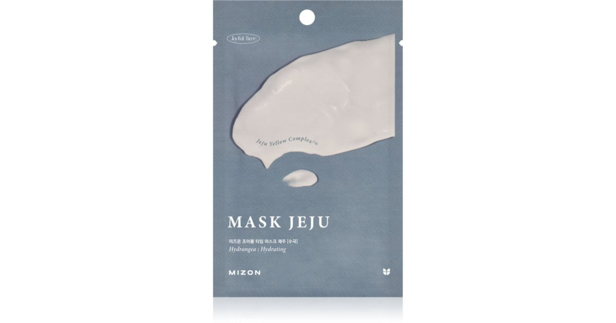 Mizon Joyful Time Jeju Hydrangea Hydrating Face Mask Sheet for Dry Skin 23g