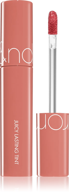 rom&nd Saftig anhaltender, hochpigmentierter Lipgloss, Farbe 10 Nudy Peanut, 5,5 g