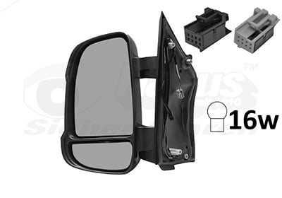 Exterior Mirror VAN WEZEL 0983829