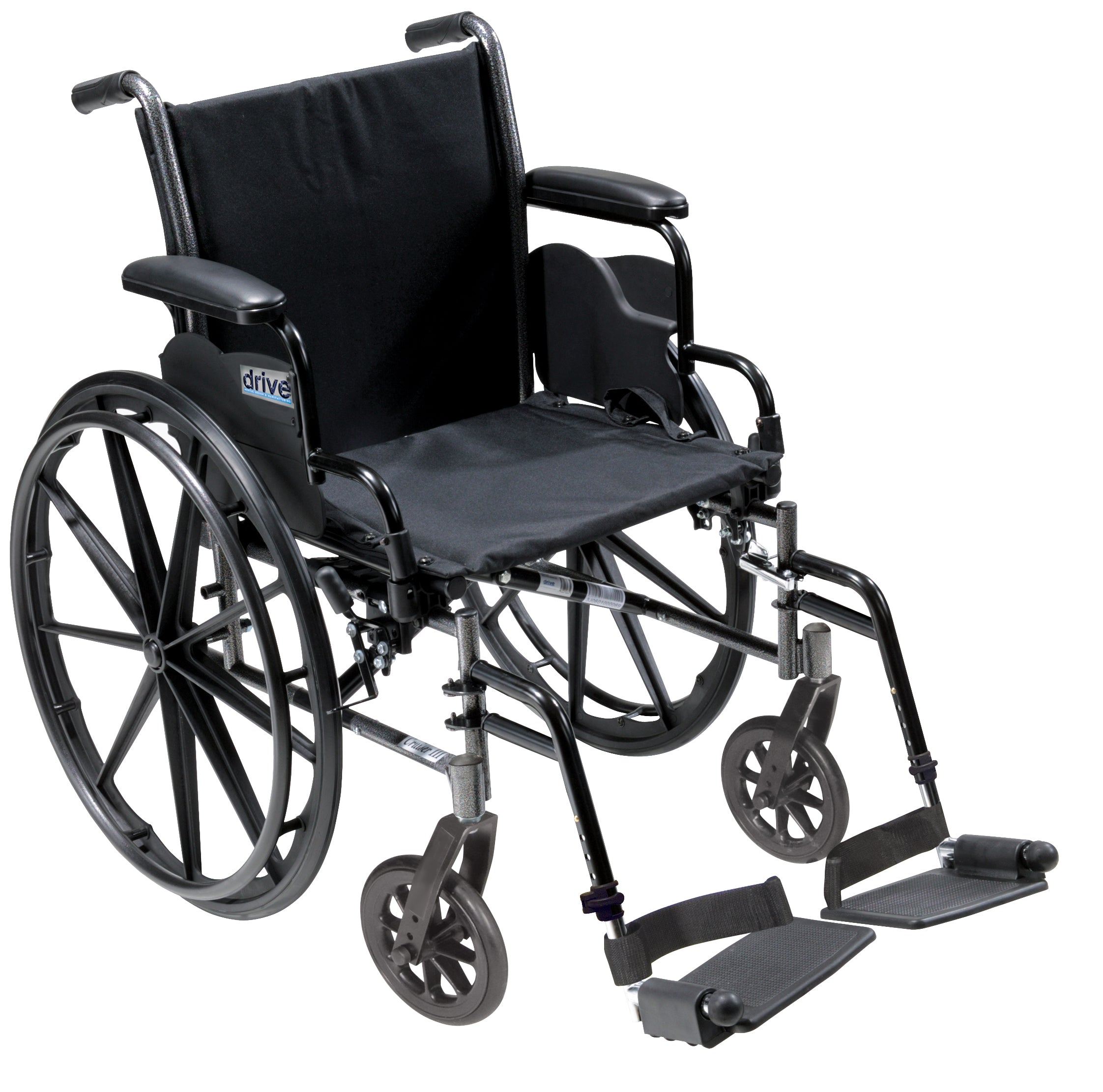Cruiser III Lightweight Wheelchair, 20", Desk Arms, Swing-away Legs