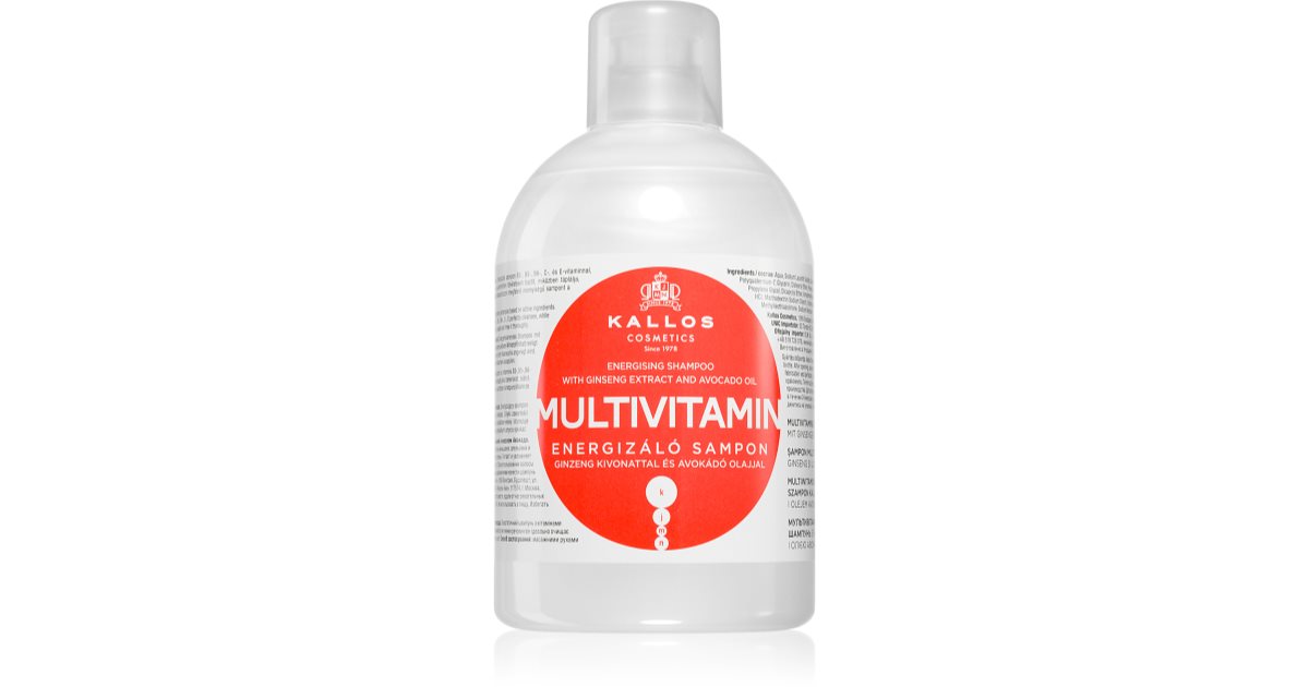 Kallos Șampon energizant multivitaminic 1000 ml