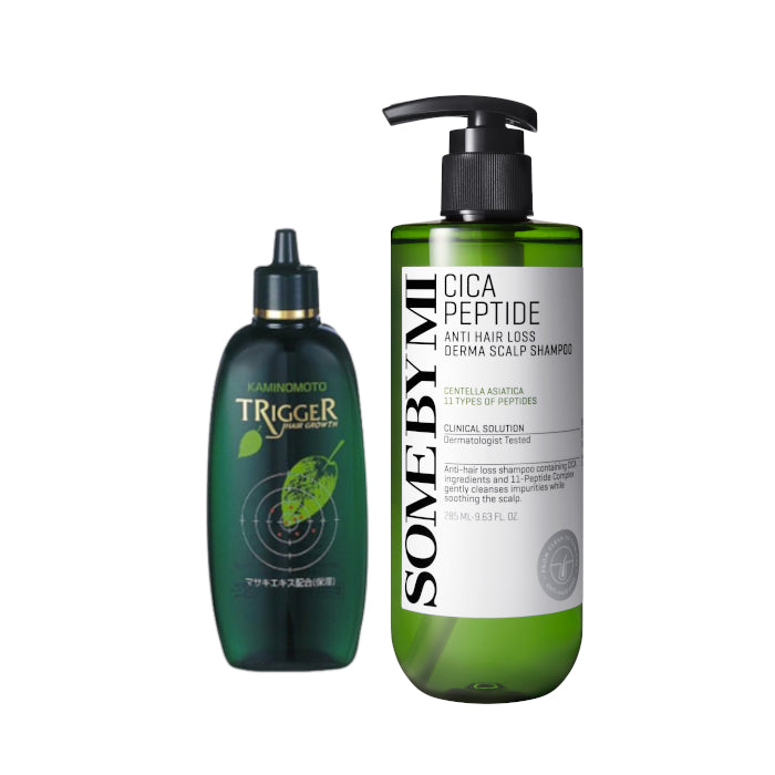 KAMINOMOTO X SOME BY MI Hair Essence & Shampoo Set