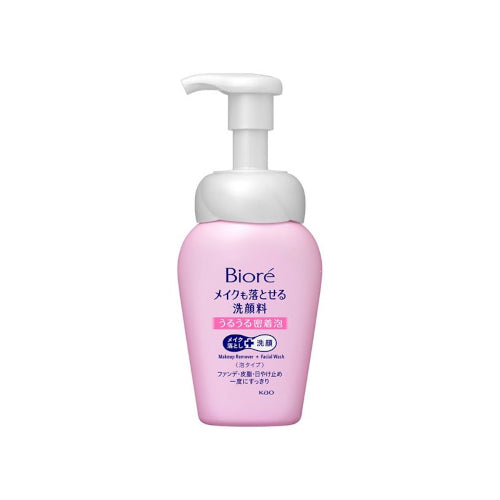 Kao - Biore Makeup Remover Facial Cleanser Moisturizing Foam - 160ml