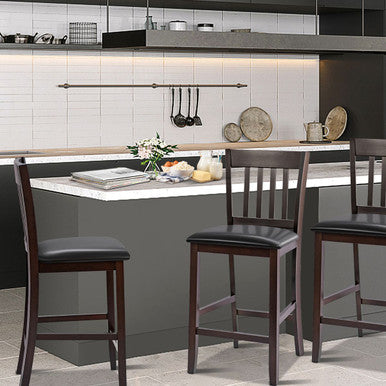 Counter Height Bar Stool Chairs (Set of 2)