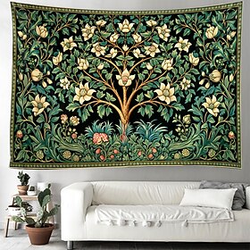 arbre de vie suspendu tapisserie mur art grande tapisserie murale décor photographie toile de fond couverture rideau maison chambre salon décoration milles fle