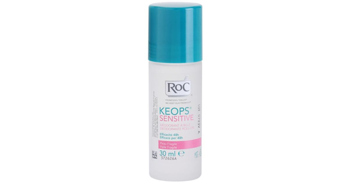 RoC Keops Sensitive Roll-on-Deodorant für empfindliche Haut 48h 30 ml