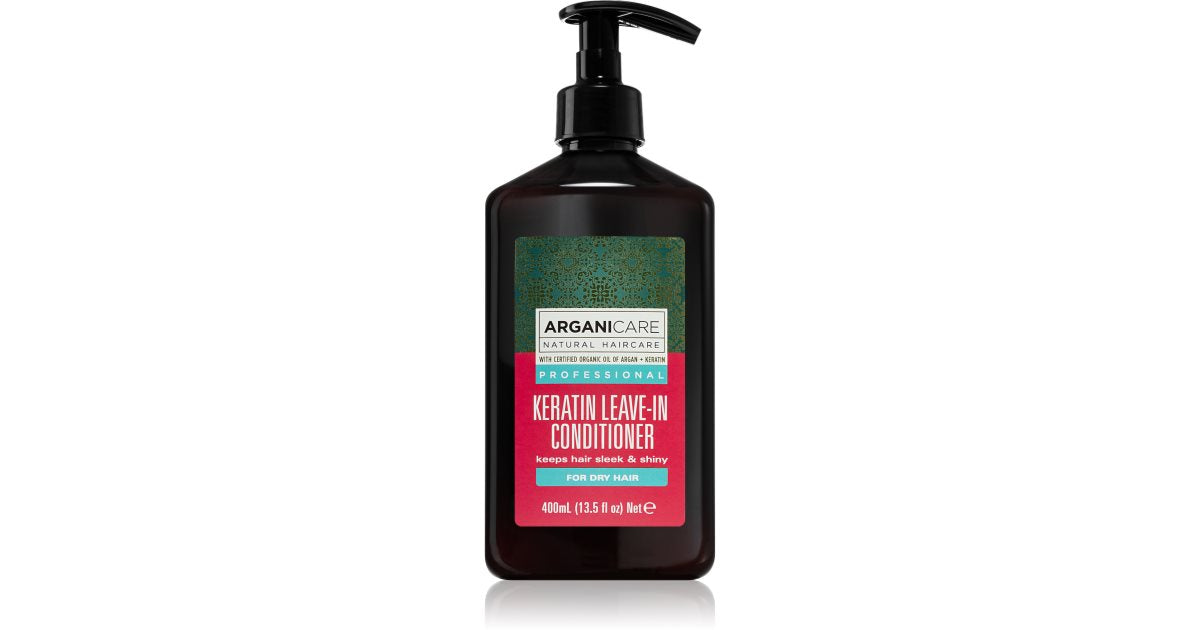 Arganicare Keratynowa odżywka bez spłukiwania do włosów suchych 400 ml