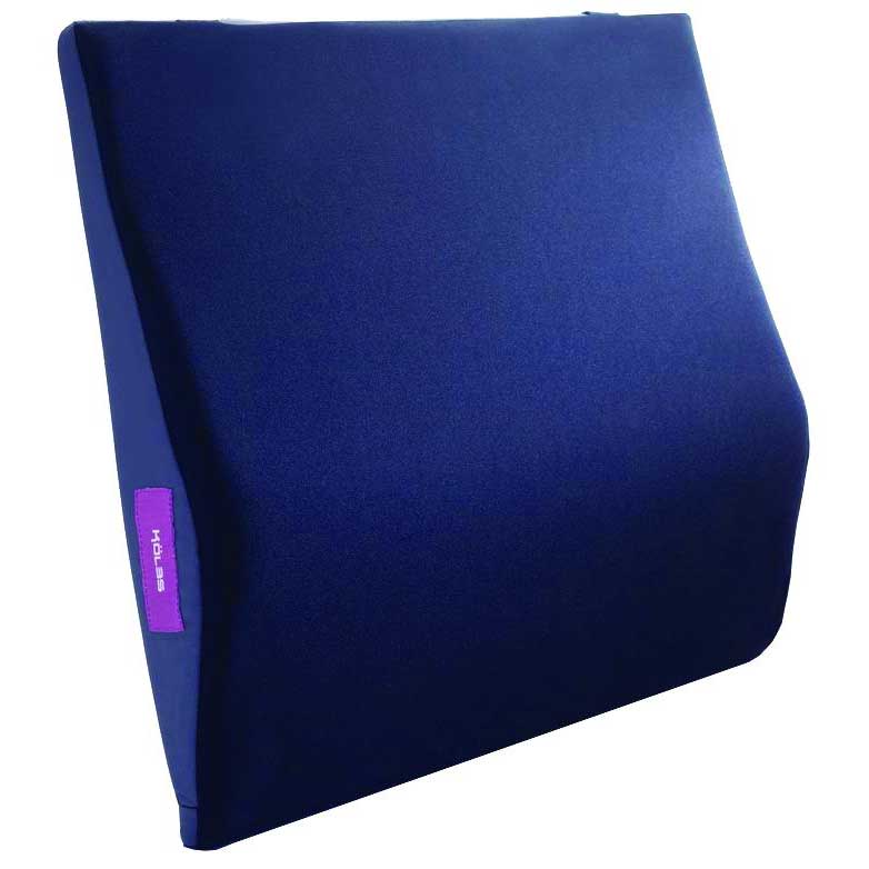 Supra Visco Wheelchair Back Cushion, 16", 2-1-2" Lumbar