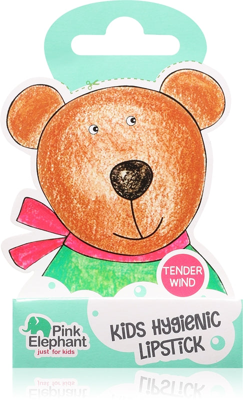 Pink Elephant Balsam de buze pentru copii Teddy Bear Potap 3,6 g